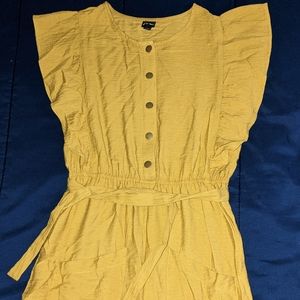 Art class, Large (10/12), Mustard-Gold